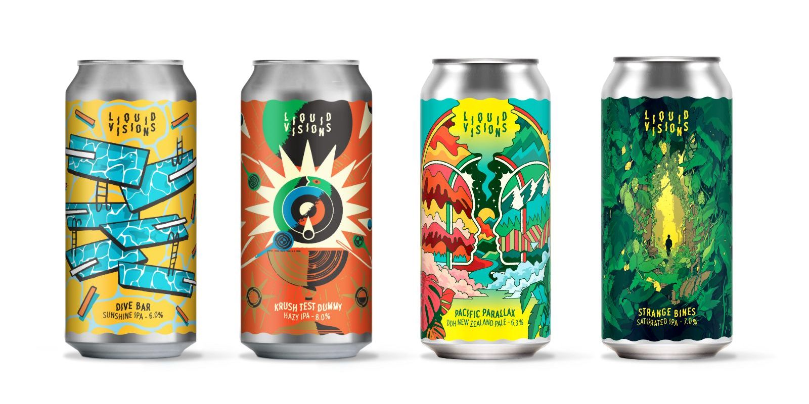 Award-Winning BrewDog Unleashes Liquid Visions, a Bold New Craft Beer Series Built to Light Up Retail Shelves